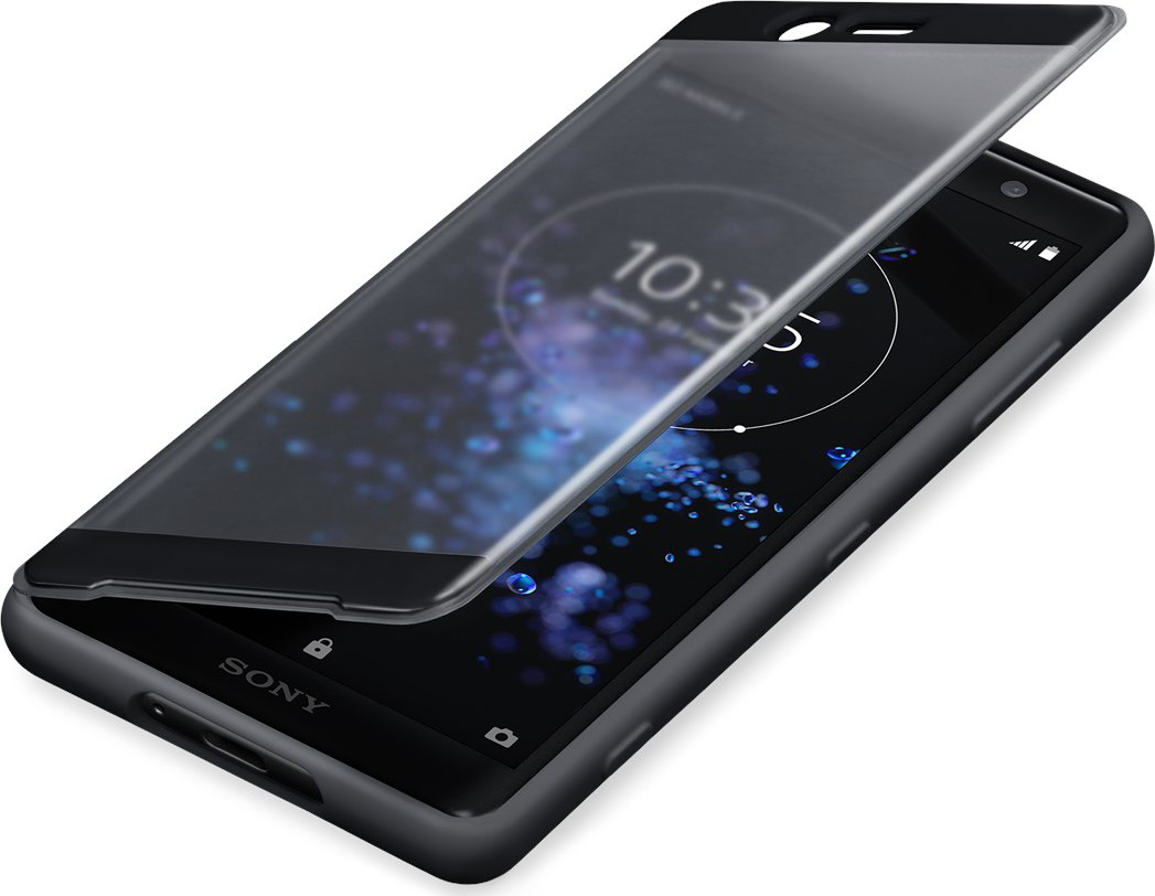 Sony Style Cover Touch With Transparent Front Black Sony Xperia