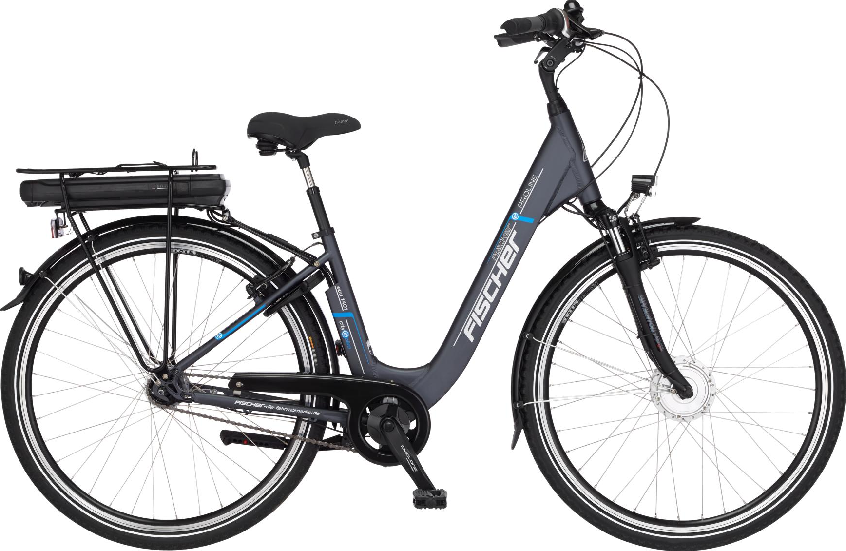 Fischer e bike ECU 1401 44cm grey