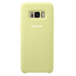 Samsung silicone cover - green - for Samsung G955 Galaxy S8 Plus