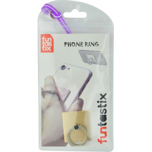 Funtastix Phone Ring with stand function - gold