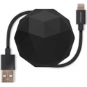 USBEPOWER Cosmo bal charge & sync met Apple lightning connector - zwart