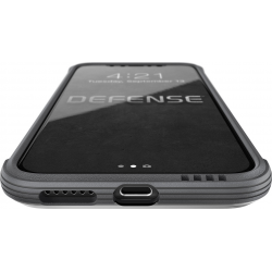 X-Doria Defense Lux cover - black ballistic nylon - for iPhone 8