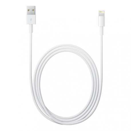 Apple cable USB vers lightning, data et syncronisation 2m