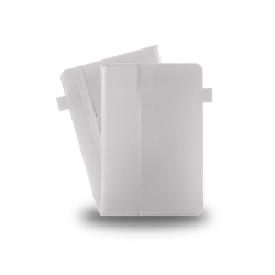 Azuri book case met stand functie en card slots - wit - voor alle 10 inch tab