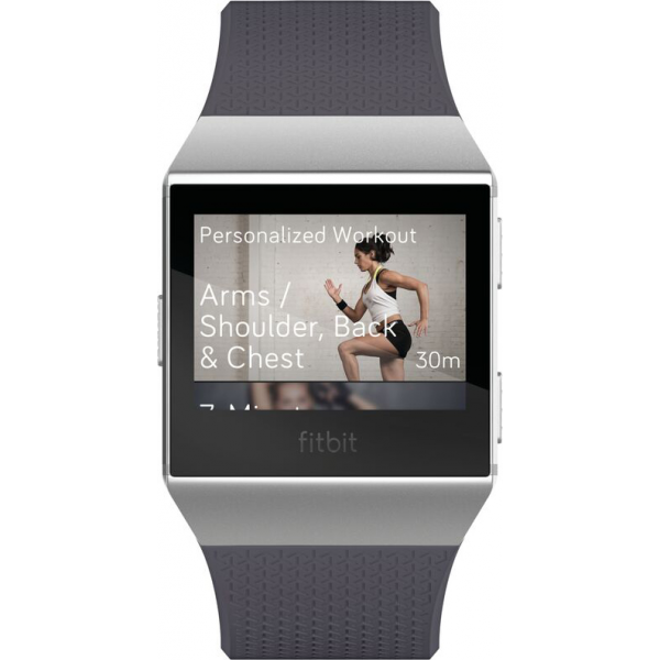 fitbit ionic blue gray