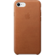 Apple leather case - saddle brown - for Apple iPhone 7/8