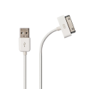 Azuri câble data USB - blanc - pour Apple iPhone