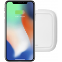 ZENS single fast wireless charger 10W - blanc