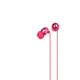 Azuri oreillette stereo mains-libres - rose - 3.5 mm - universel