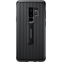 Samsung protective standing cover - black - for Samsung G965 Galaxy S9 Plus