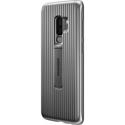 Samsung protective standing cover - argent - pour Samsung G965 Galaxy S9 Plus