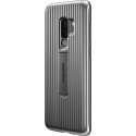 Samsung protective standing cover - silver - for Samsung G965 Galaxy S9 Plus