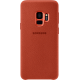 Samsung Alcantara leather cover - rouge - pour Samsung Galaxy S9