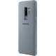 Samsung Alcantara cover leer - munt - voor Samsung Galaxy S9 Plus