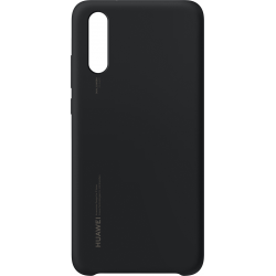 Huawei silicone cover - zwart - voor Huawei P20