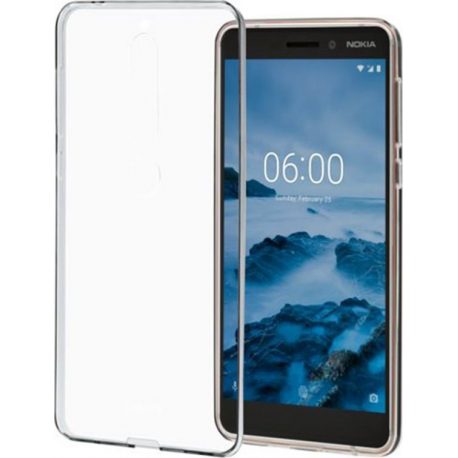 Nokia back case - transparant - for Nokia 6.1