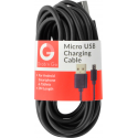 Grab 'n Go (bulk) datacable micro USB (2m) - white
