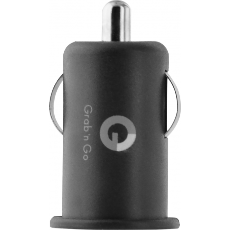 Grab 'n Go (bulk) 12V USB head (excl USB cable) 1 USB port - 1Amp - noir