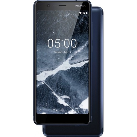 Nokia 5.1 14 cm (5.5") 4G Bleu 2970 mAh Nokia 5.1 14 cm (5.5") 4G Bleu 2970 mAh