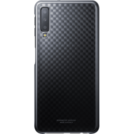 Samsung jelly cover - noir - pour Samsung A750 Galaxy A7 2018