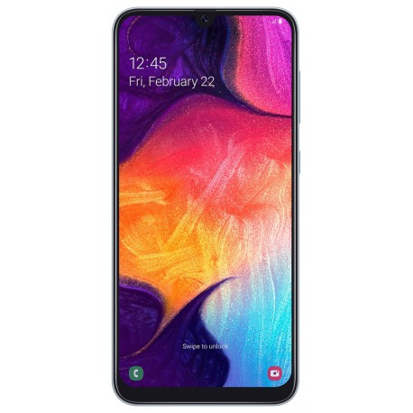Samsung Galaxy A50 SM-A505F 16,3 cm (6.4") 4 Go 128 Go 4G Blanc 4000 mAh Samsung Galaxy A50 SM-A505F 16,3 cm (6.4") 4 Go 128 Go 4G Blanc 4000 mAh