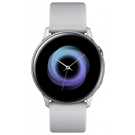 Samsung Galaxy Watch Active montre intelligente Argent SAMOLED 2,79 cm (1.1") GPS (satellite) Samsung Galaxy Watch Active montre intelligente Argent SAMOLED 2,79 cm (1.1") GPS (satellite)