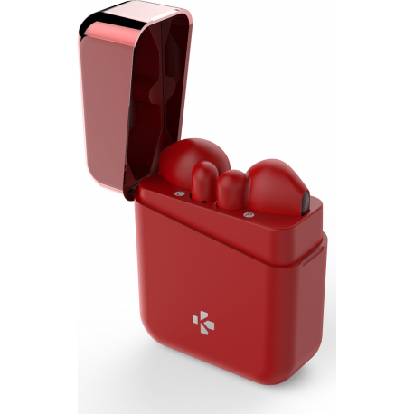 MyKronoz Zepods true wireless BT earphones - rood
