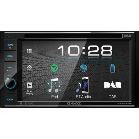 Kenwood DDX4019D-E3 car media receiver Black 88 W Bluetooth Kenwood DDX4019D-E3 car media receiver Black 88 W Bluetooth
