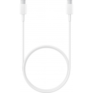 Samsung cable data USB-C to USB-C - blanc