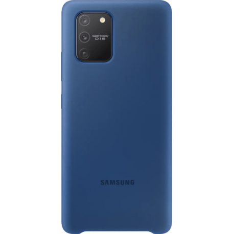 Samsung Silicone cover - blue - for Samsung Galaxy S10 Lite