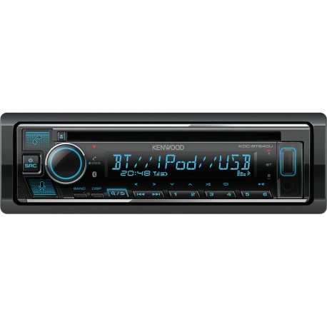 Kenwood KDC-BT640U car media receiver Black 50 W Bluetooth Kenwood KDC-BT640U car media receiver Black 50 W Bluetooth
