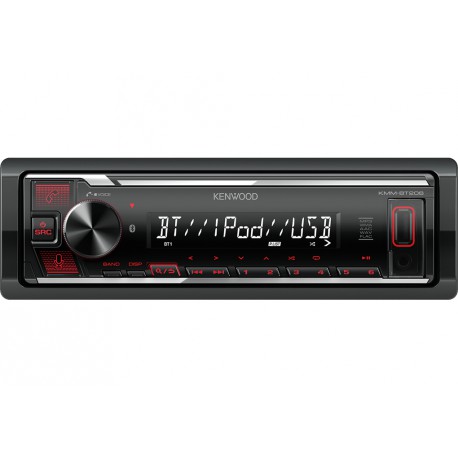 Kenwood KMM-BT206 car media receiver Black 50 W Bluetooth Kenwood KMM-BT206 car media receiver Black 50 W Bluetooth