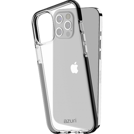 Azuri flexible bumpercover - black - for iPhone 12 Pro Max