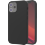 Azuri liquid silicon cover - black - for iPhone 12