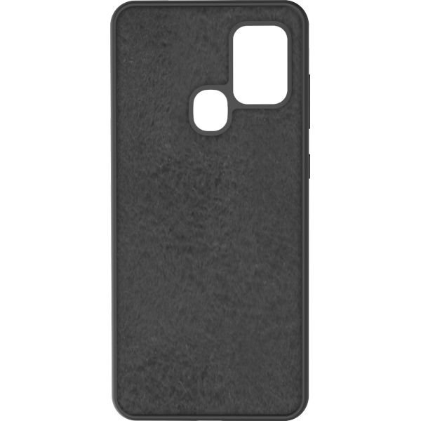 succes Kneden Opvoeding Azuri liquid silicon cover - zwart - voor Samsung Galaxy A21s
