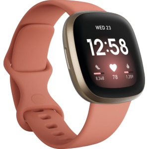 Fitbit Versa 3 - rosé/or