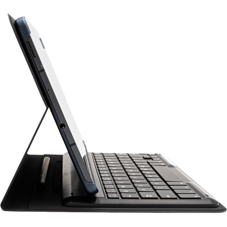 Maak plaats overschot Detecteren Samsung Keyboard cover (Azerty) - black - for Samsung T615 Galaxy Tab