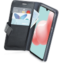 Azuri walletcase - zwart - voor Samsung Galaxy A32