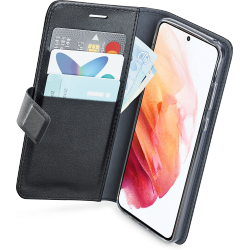 Azuri walletcase - noir - pour Samsung Galaxy S21