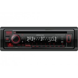 Kenwood KDC-BT450DAB car media receiver Black 50 W Bluetooth