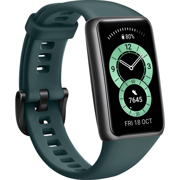 Huawei band 6 forest green обзор