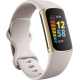 Fitbit Charge HR 5 Lunar White/Soft Gold Stainless Steel