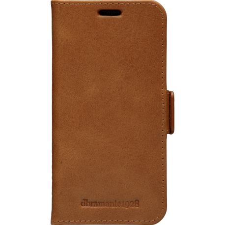 DBramante slim wallet bookcover Copenhagen - tan - pour Apple iPhone 13 mini