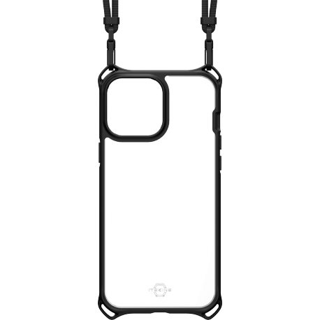 ITSkins Level 2 Hybrid Sling cover - zwart/transparant - voor iPhone (5.4) 13 Mi