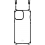 ITSkins Level 2 Hybrid Sling cover - zwart/transparant - voor iPhone (5.4) 13 Mi