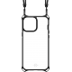 ITSkins Level 2 Hybrid Sling cover - black/transparent - for iPhone (6.7) 13 Pro