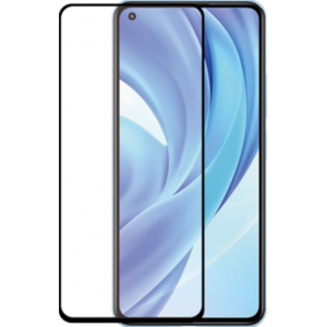 Azuri tempered glass - zwart frame - voor Xiaomi 11T