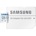 Samsung Evo plus 128 GB micro SD class 10 - read up to 130MB/s - met adapter