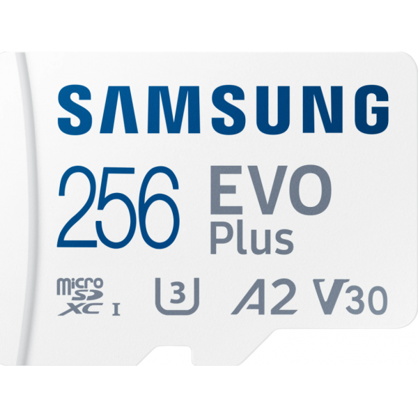 Samsung EVO Plus microSD 256 Go - Carte mémoire - Garantie 3 ans LDLC