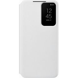 Samsung Clear View cover - White - for Samsung Galaxy S22